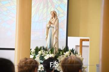 El Goro despide sus fiestas patronales con la procesión de la patrona/TA y Francisco Javier Santana.